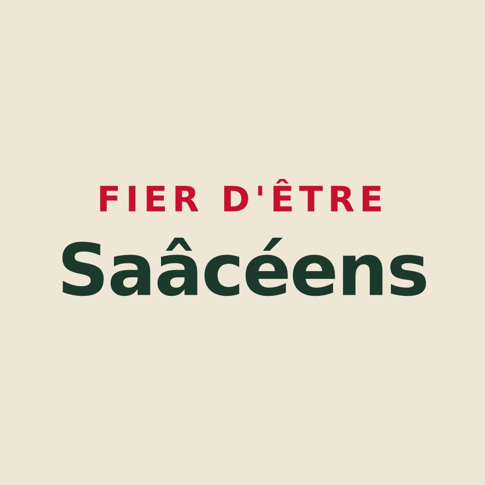 Tote bag « Fier d'être Saâcéens » — design pour Saâcy-sur-Marne