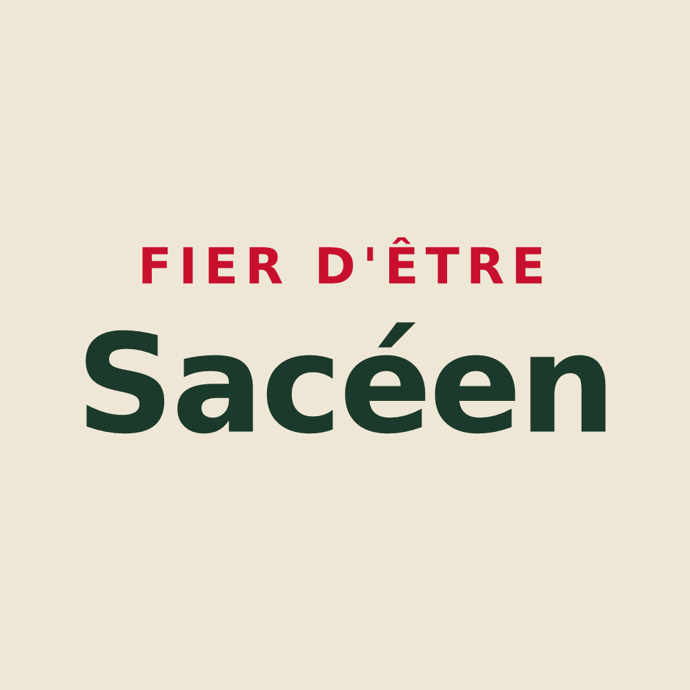 Tote bag « Fier d'être Sacéen » — design pour Sacé