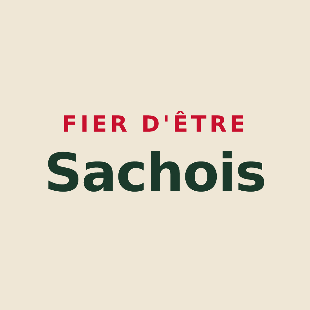 Tote bag « Fier d'être Sachois » — design pour Sachy
