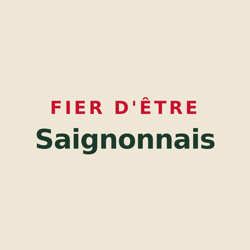 Tote bag « Fier d'être Saignonnais » — design pour Saignon