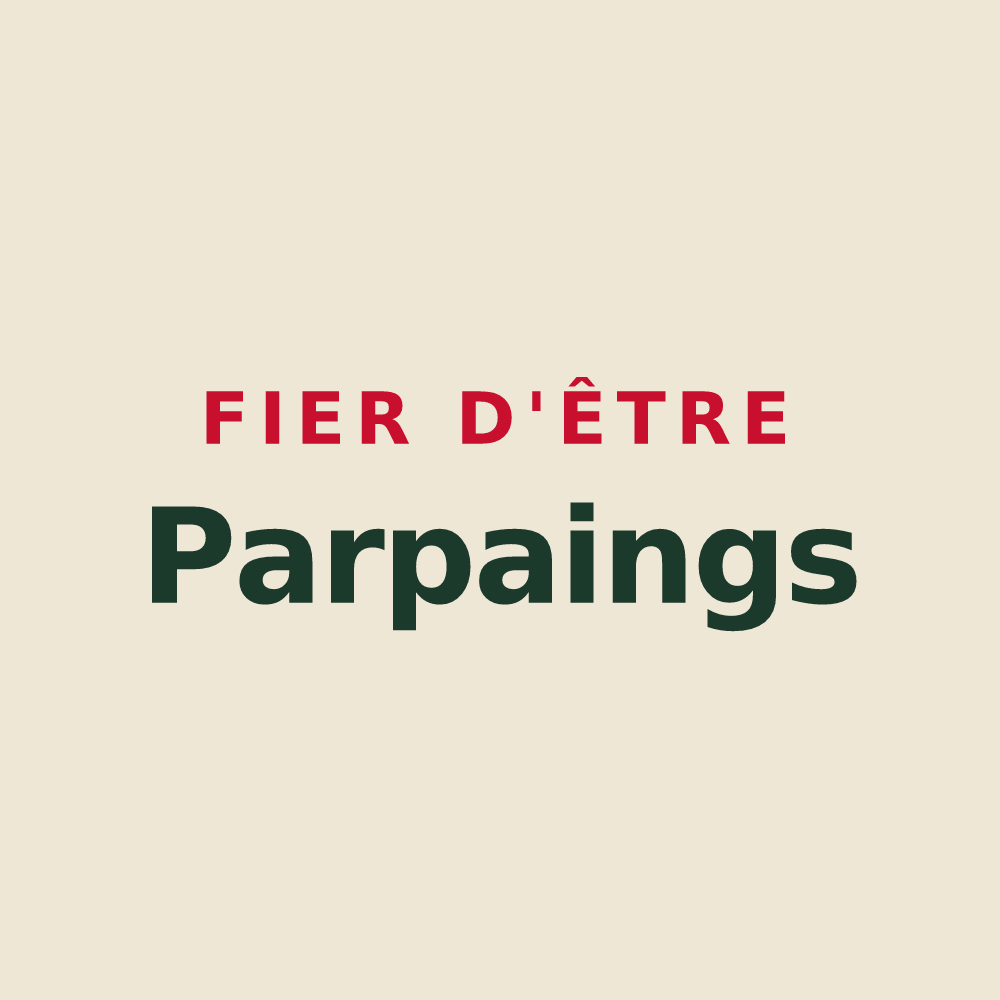 Tote bag « Fier d'être Parpaings » — design pour Sailly