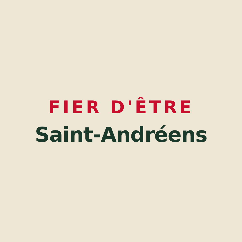 Tote bag « Fier d'être Saint-Andréens » — design pour Saint-André