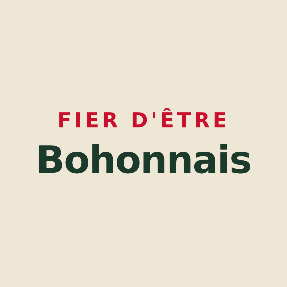 Tote bag « Fier d'être Bohonnais » — design pour Saint-André-de-Bohon