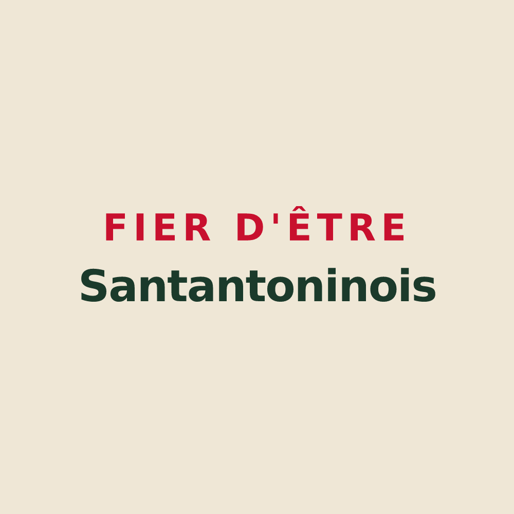 Tote bag « Fier d'être Santantoninois » — design pour Saint-Antonin