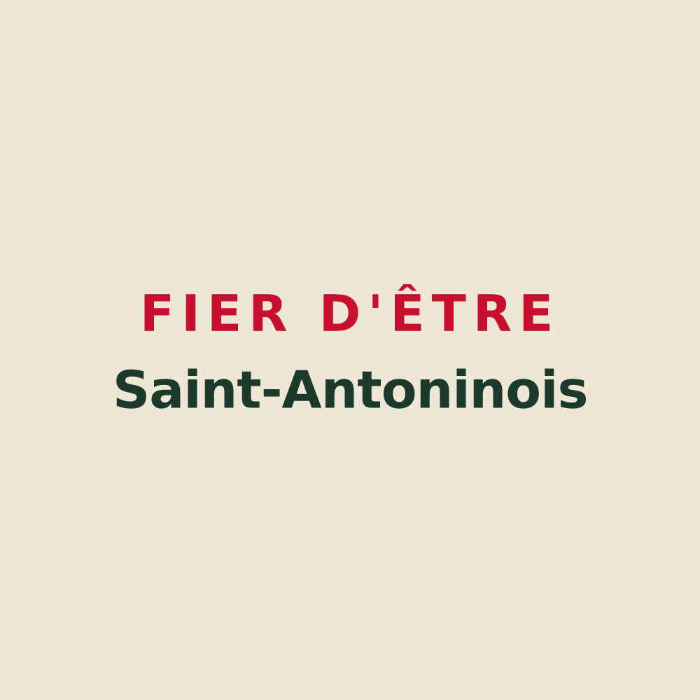 Tote bag « Fier d'être Saint-Antoninois » — design pour Saint-Antonin-Noble-Val