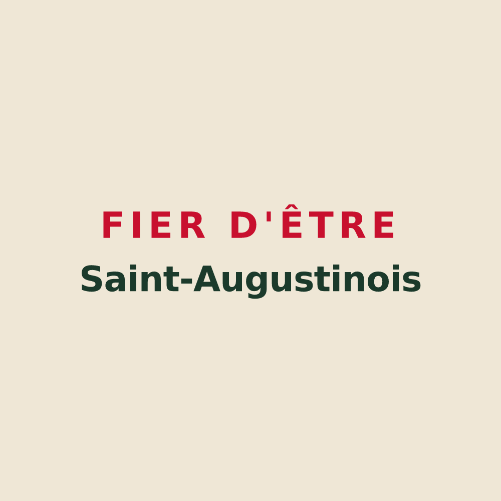 Tote bag « Fier d'être Saint-Augustinois » — design pour Saint-Augustin