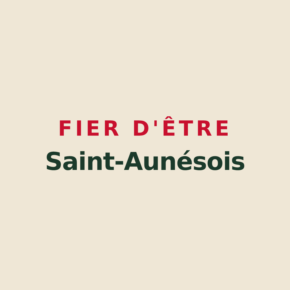 Tote bag « Fier d'être Saint-Aunésois » — design pour Saint-Aunès