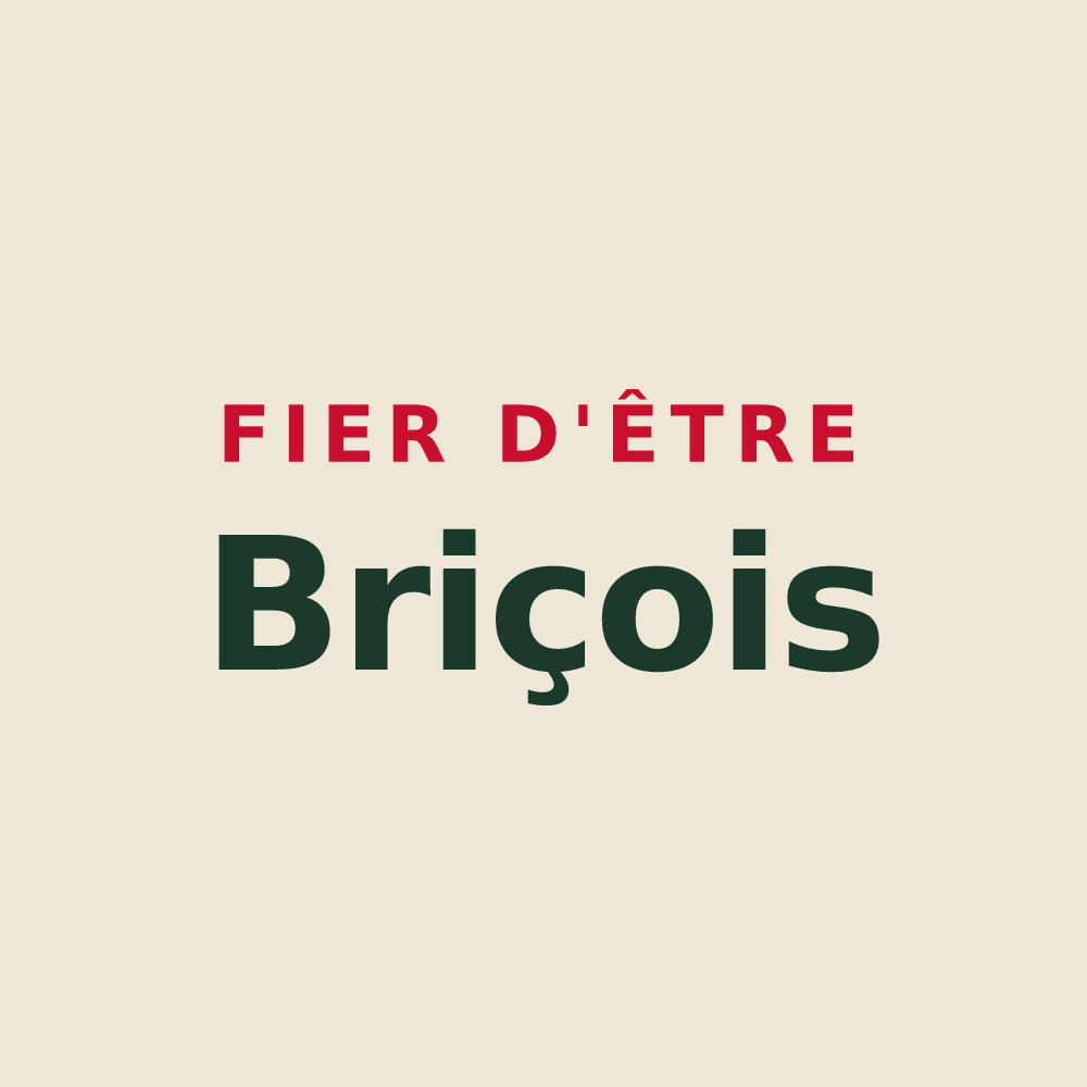 Tote bag « Fier d'être Briçois » — design pour Saint-Brice-de-Landelles