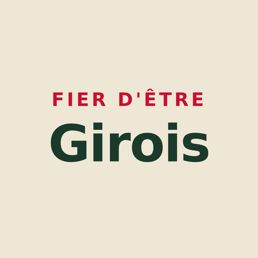 Tote bag « Fier d'être Girois » — design pour Saint-Céneri-le-Gérei