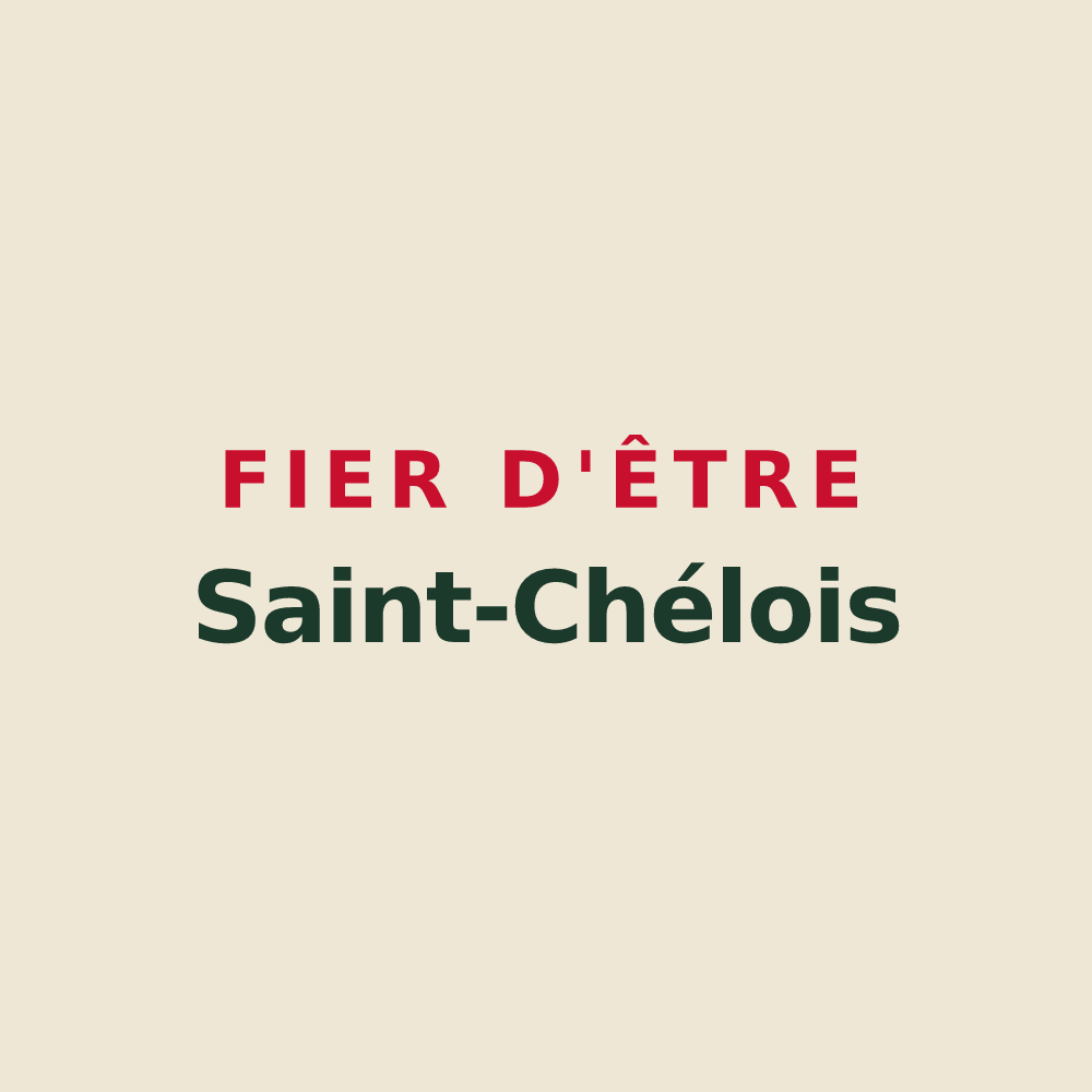 Tote bag « Fier d'être Saint-Chélois » — design pour Saint-Chély-d'Aubrac