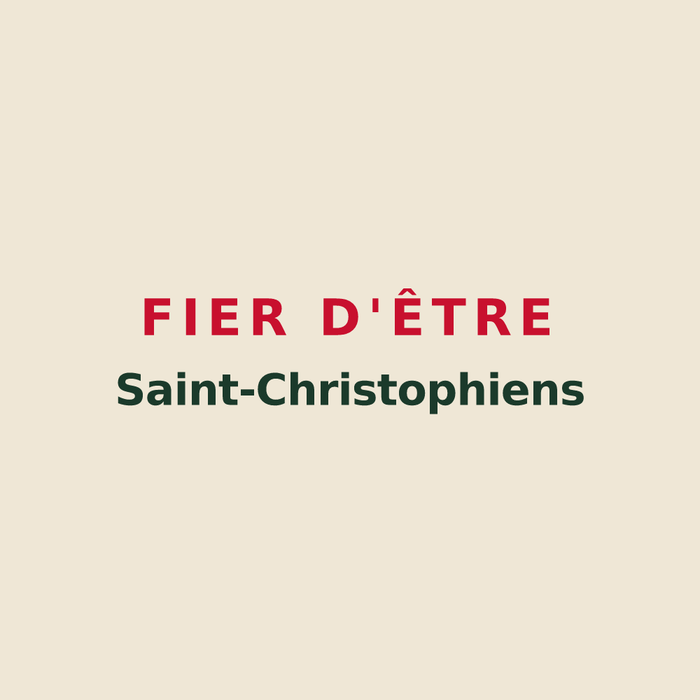 Tote bag « Fier d'être Saint-Christophiens » — design pour Saint-Christophe-en-Champagne