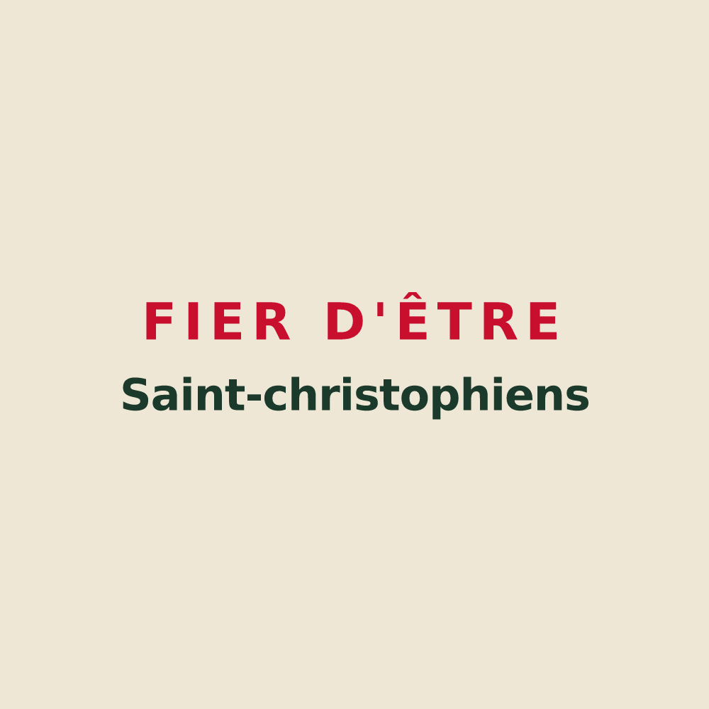 Tote bag « Fier d'être Saint-christophiens » — design pour Saint-Christophe-sur-Condé
