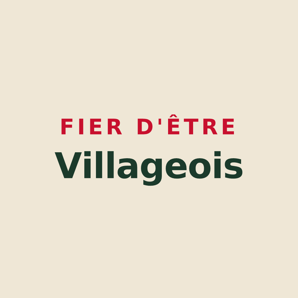Tote bag « Fier d'être Villageois » — design pour Saint-Clément-des-Baleines