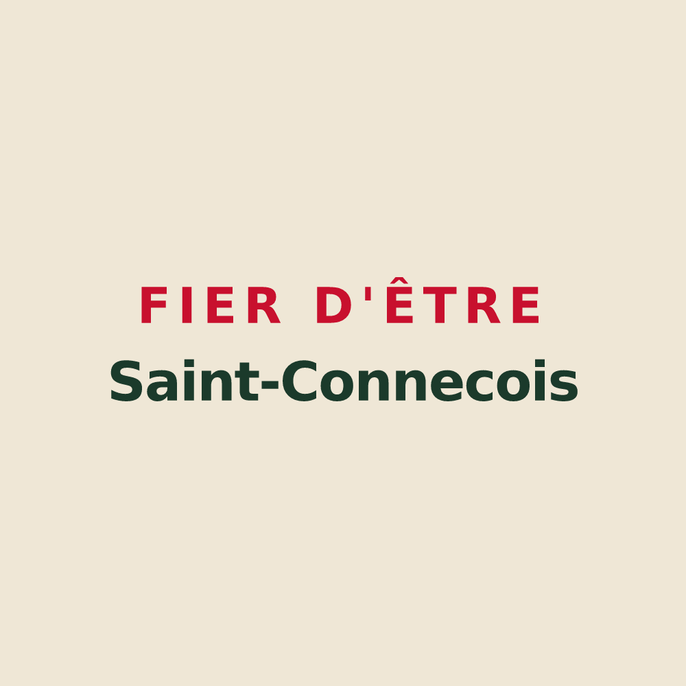 Tote bag « Fier d'être Saint-Connecois » — design pour Saint-Connec