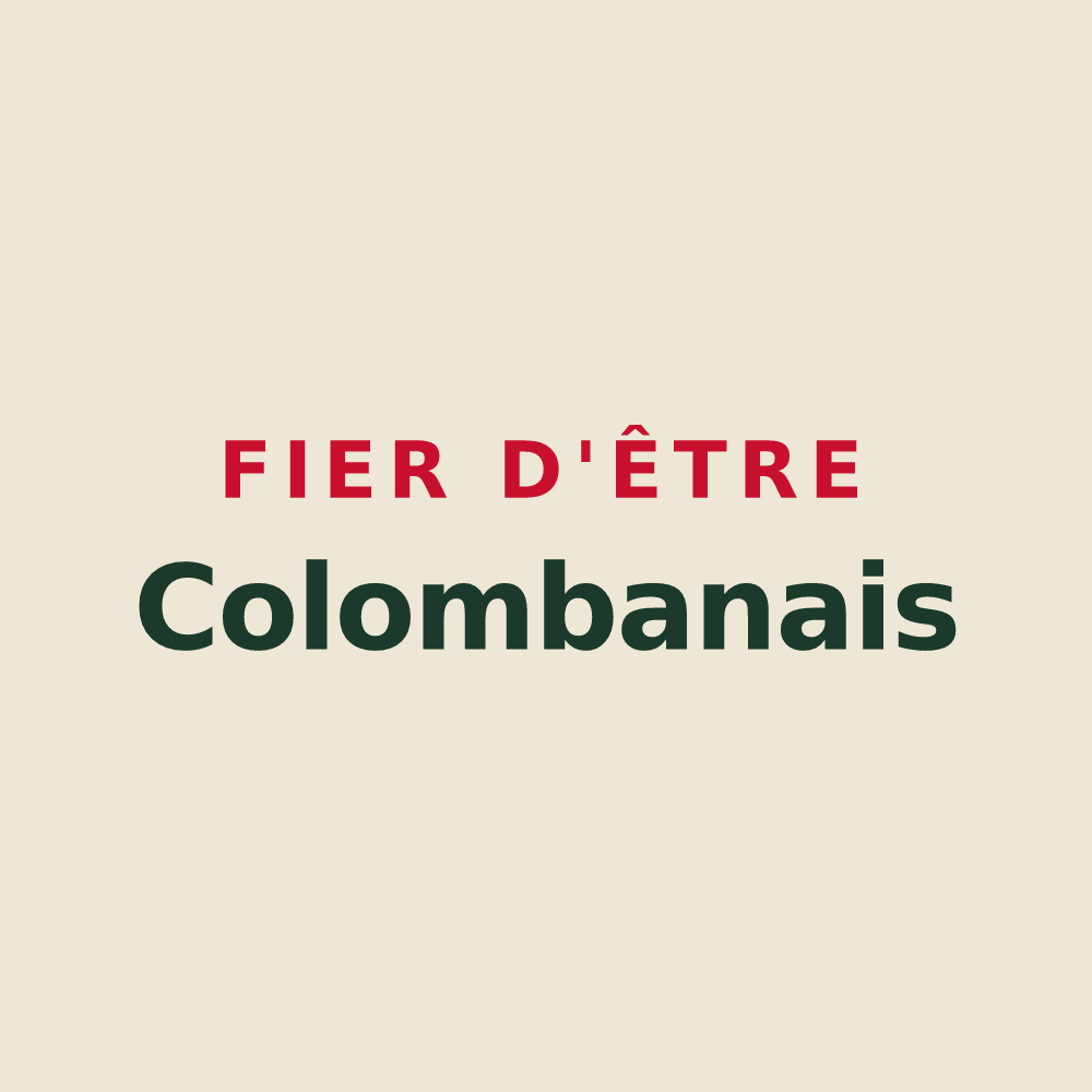 Tote bag « Fier d'être Colombanais » — design pour Saint-Coulomb