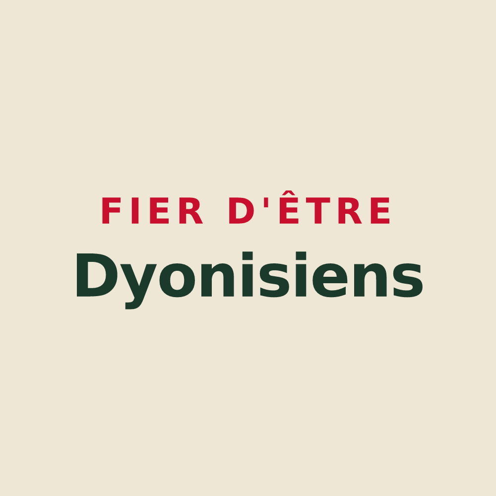 Tote bag « Fier d'être Dyonisiens » — design pour Saint-Denis-d'Oléron
