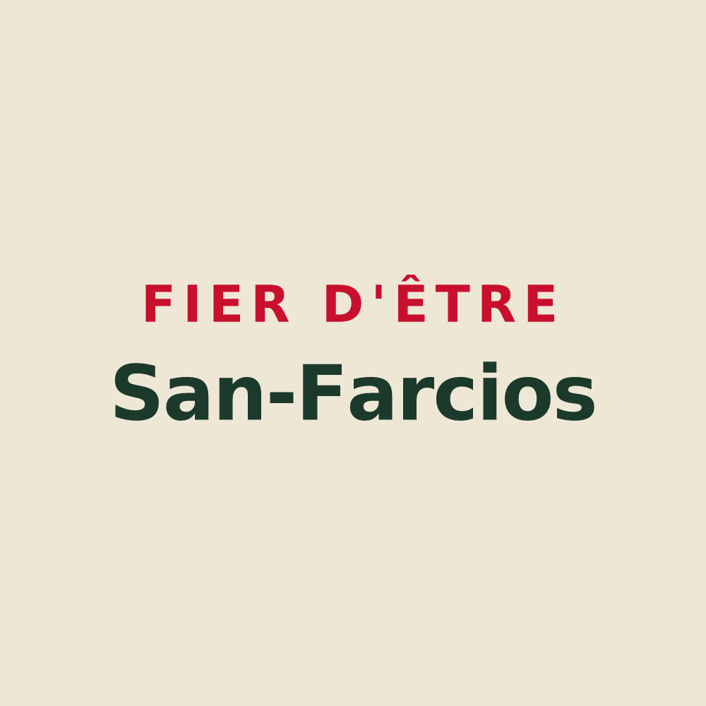 Tote bag « Fier d'être San-Farcios » — design pour Saint-Félicien