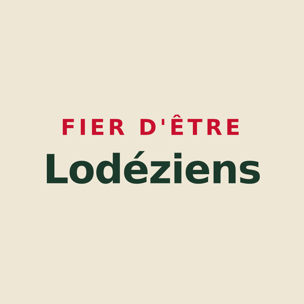 Tote bag « Fier d'être Lodéziens » — design pour Saint-Félix-de-Lodez
