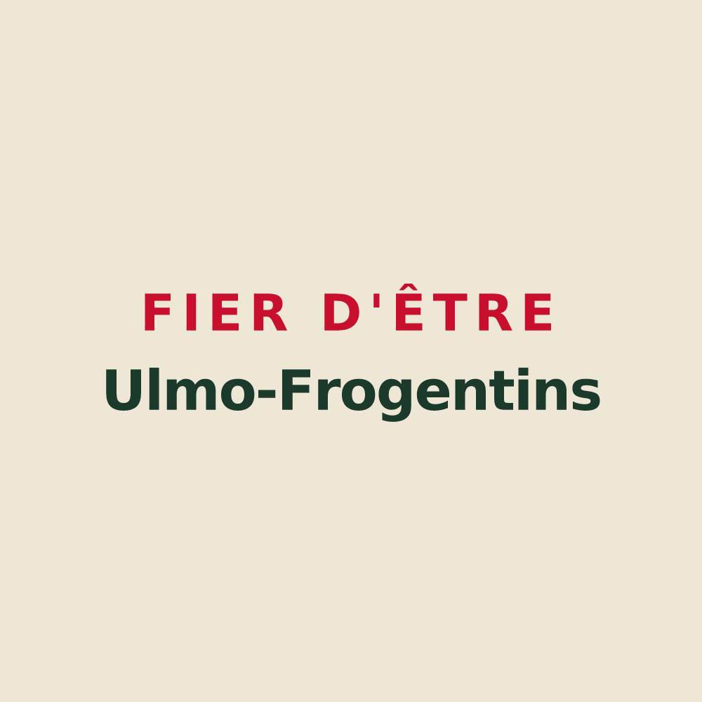 Tote bag « Fier d'être Ulmo-Frogentins » — design pour Saint-Fulgent-des-Ormes