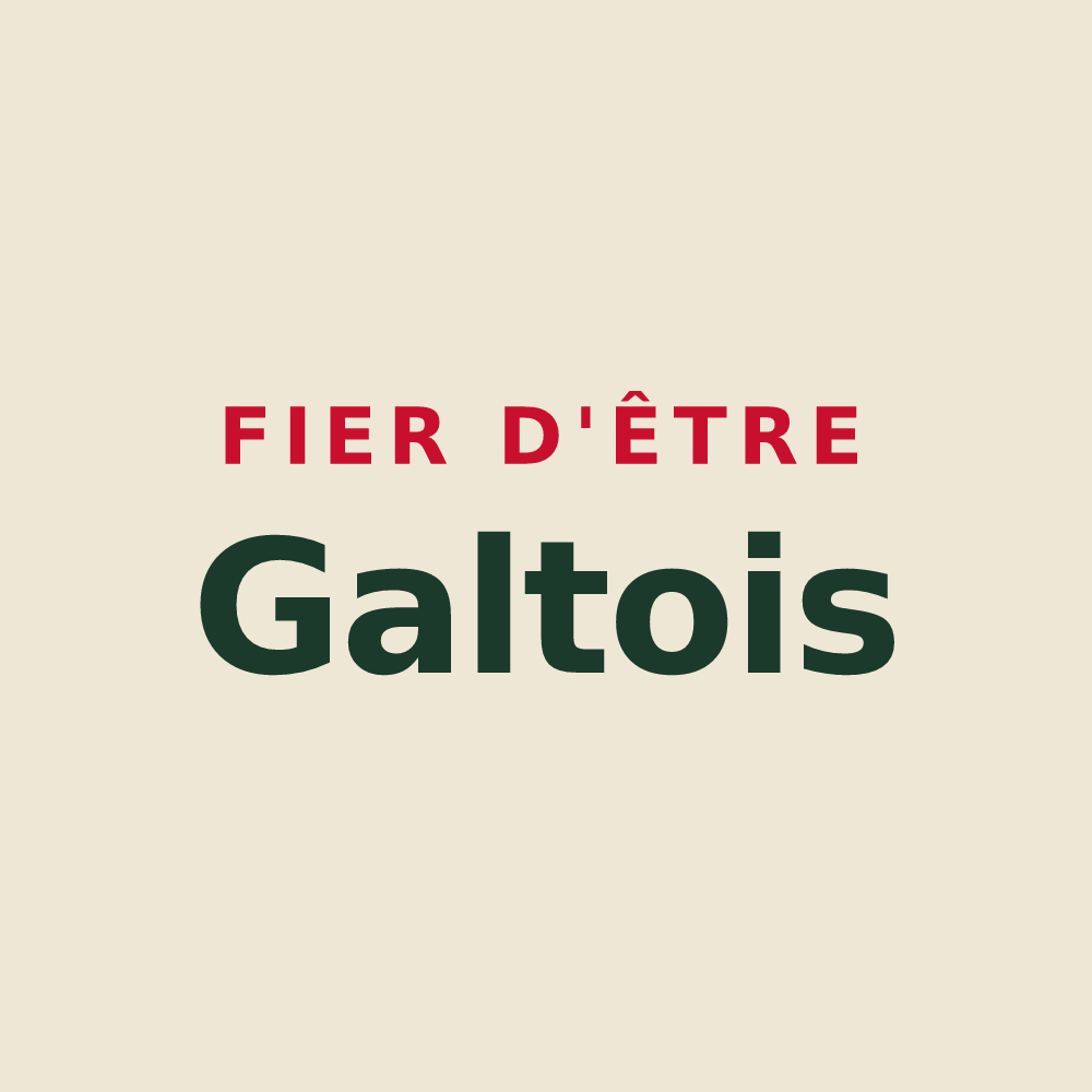 Tote bag « Fier d'être Galtois » — design pour Saint-Gaultier