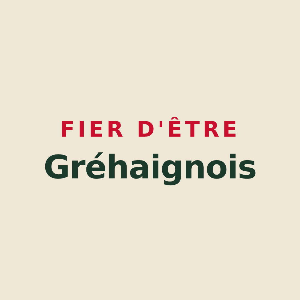 Tote bag « Fier d'être Gréhaignois » — design pour Saint-Georges-de-Gréhaigne