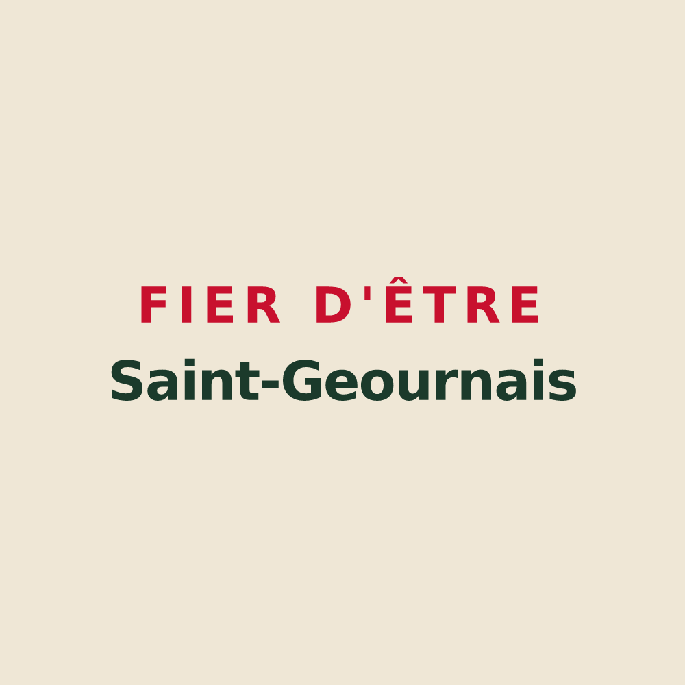 Tote bag « Fier d'être Saint-Geournais » — design pour Saint-Geours-d'Auribat
