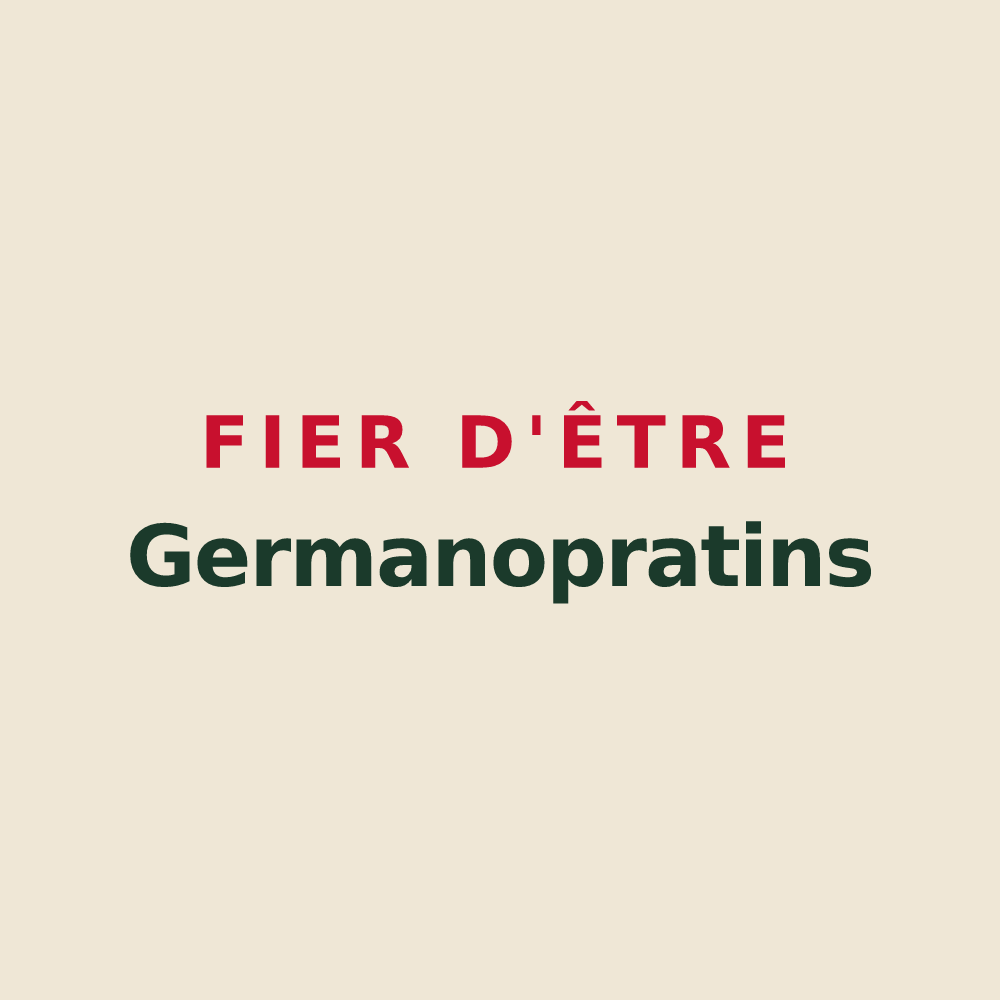 Tote bag « Fier d'être Germanopratins » — design pour Saint-Germain-des-Prés