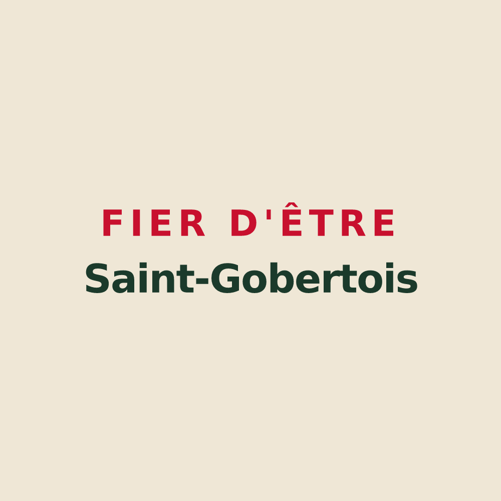 Tote bag « Fier d'être Saint-Gobertois » — design pour Saint-Gobert