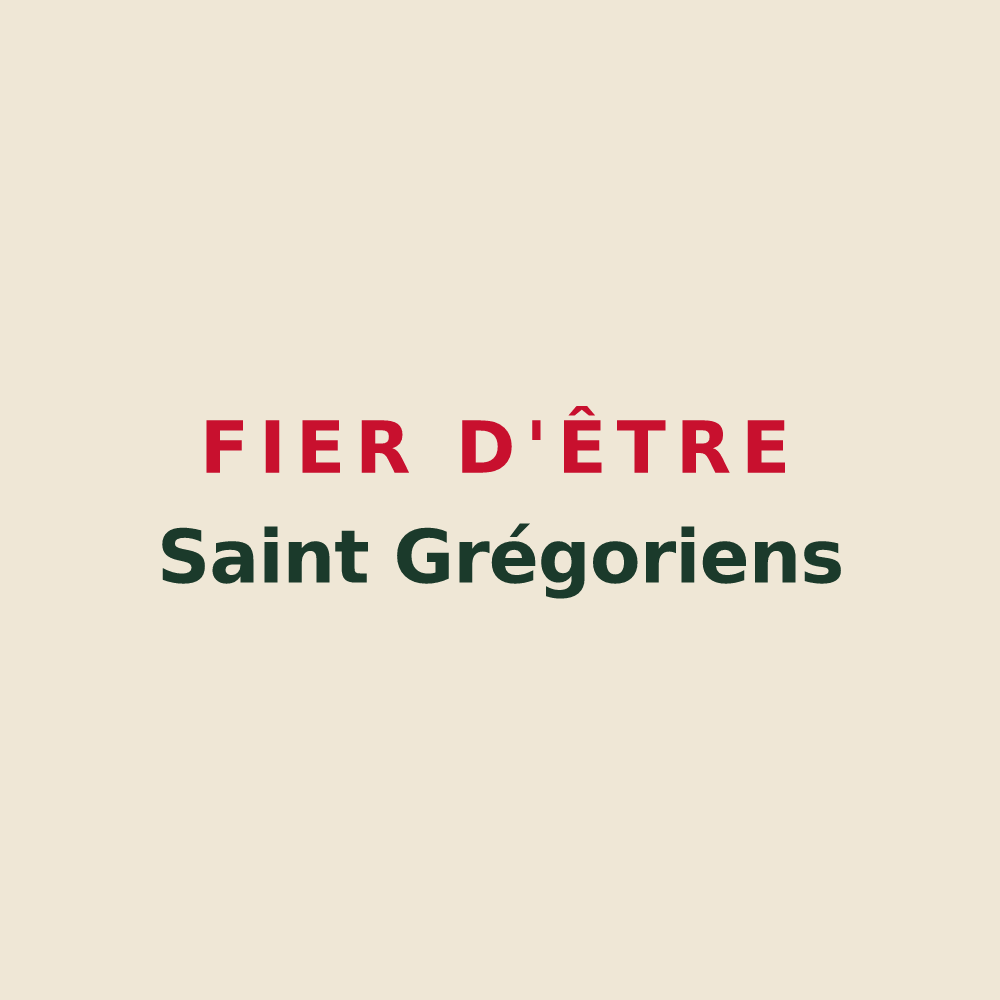 Tote bag « Fier d'être Saint Grégoriens » — design pour Saint-Grégoire-du-Vièvre