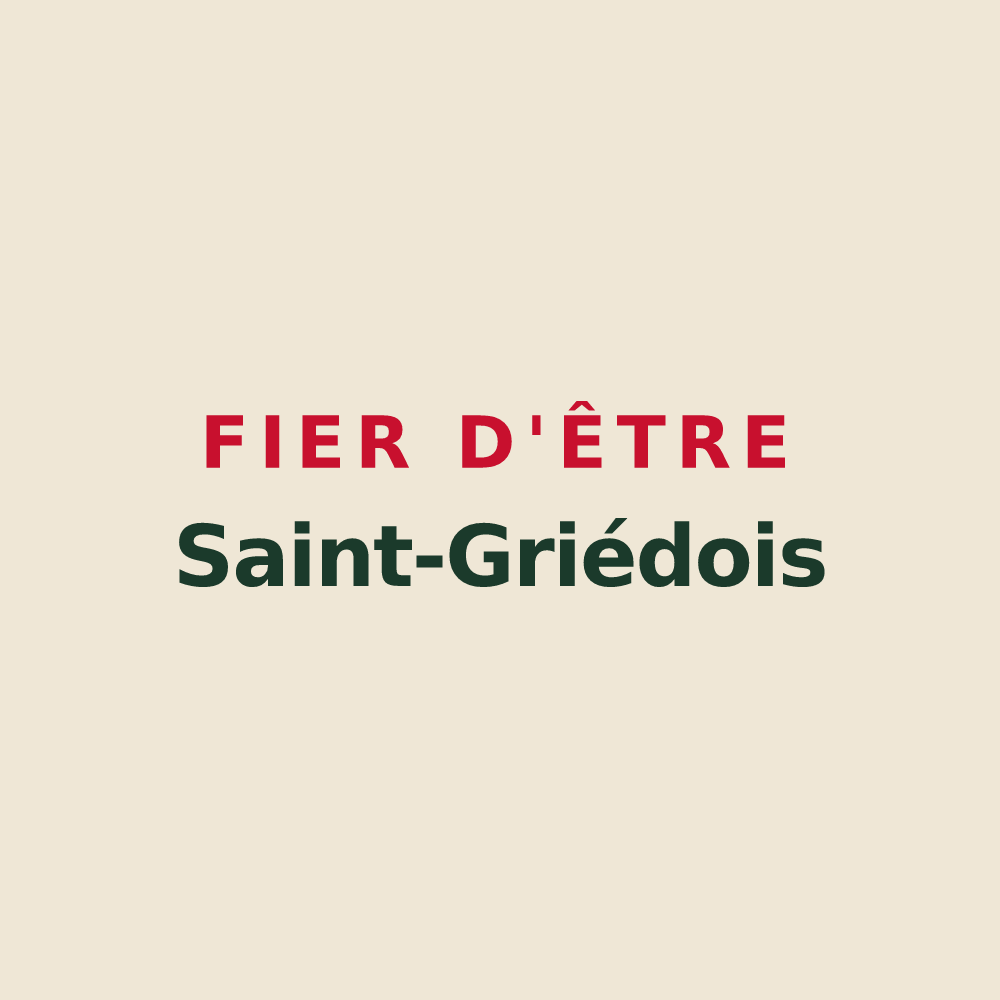 Tote bag « Fier d'être Saint-Griédois » — design pour Saint-Griède