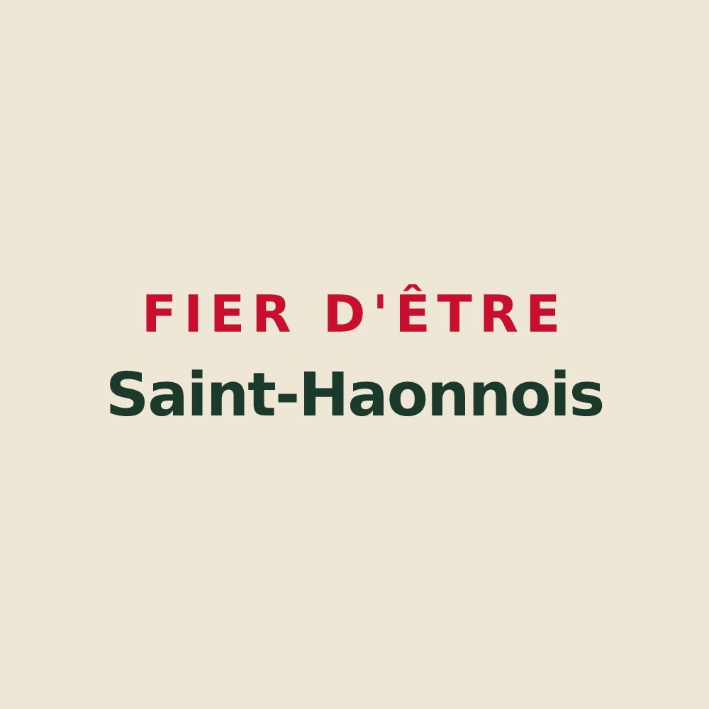 Tote bag « Fier d'être Saint-Haonnois » — design pour Saint-Haon-le-Châtel