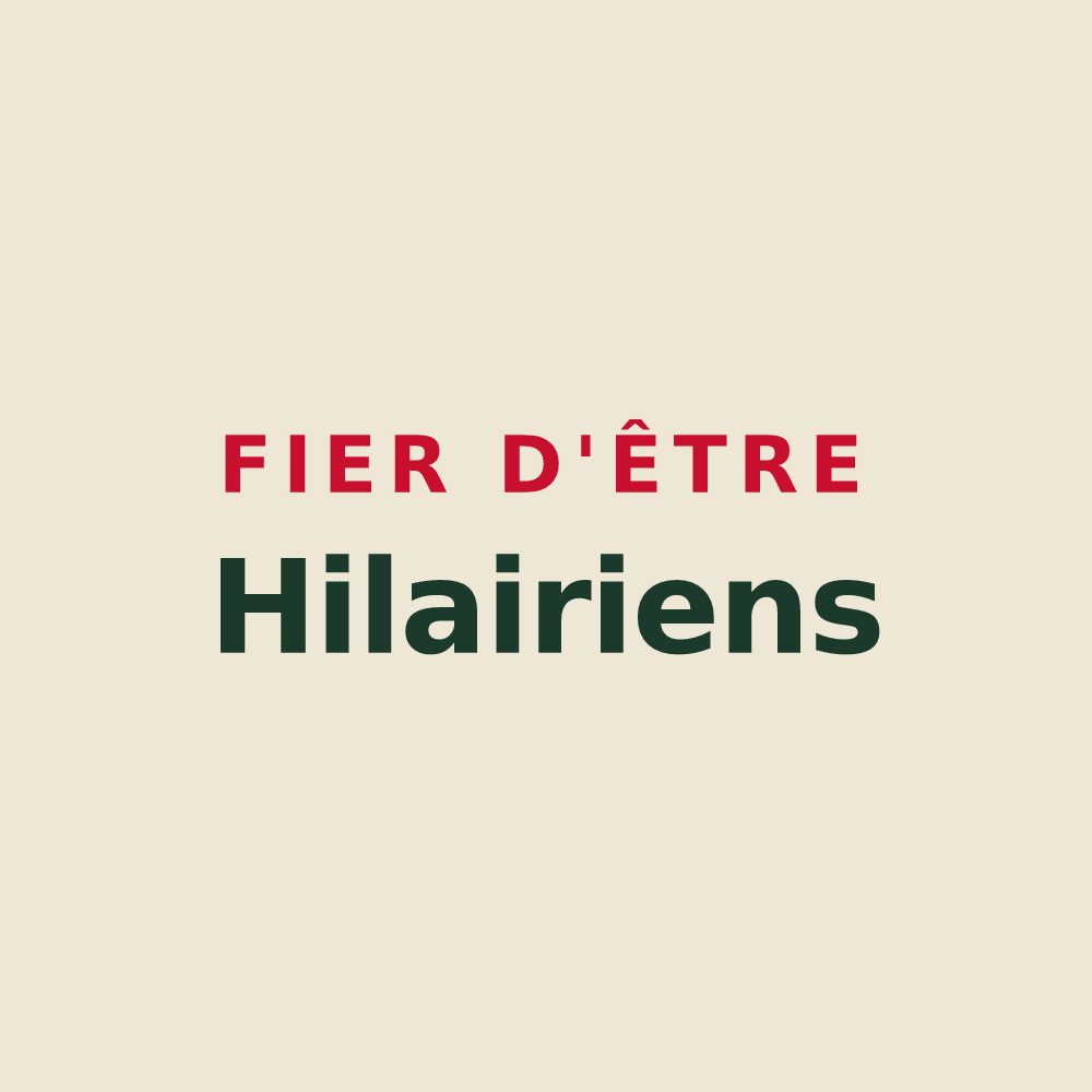 Tote bag « Fier d'être Hilairiens » — design pour Saint-Hilaire-des-Landes
