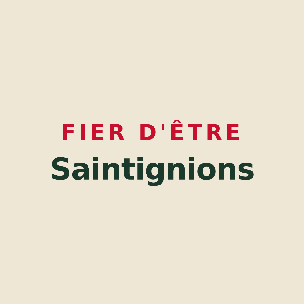 Tote bag « Fier d'être Saintignions » — design pour Saint-Igny-de-Roche