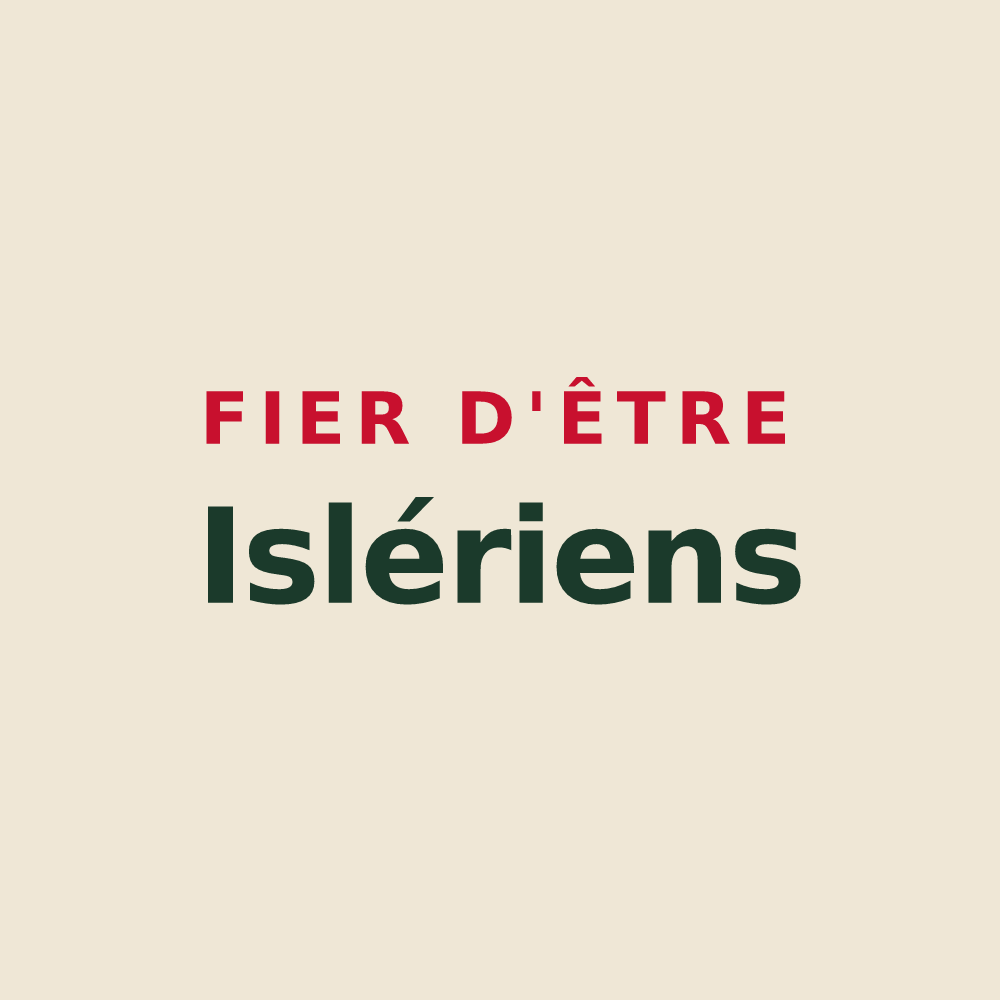 Tote bag « Fier d'être Islériens » — design pour Saint-Illiers-la-Ville
