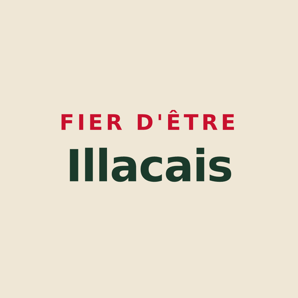 Tote bag « Fier d'être Illacais » — design pour Saint-Jean-d'Illac