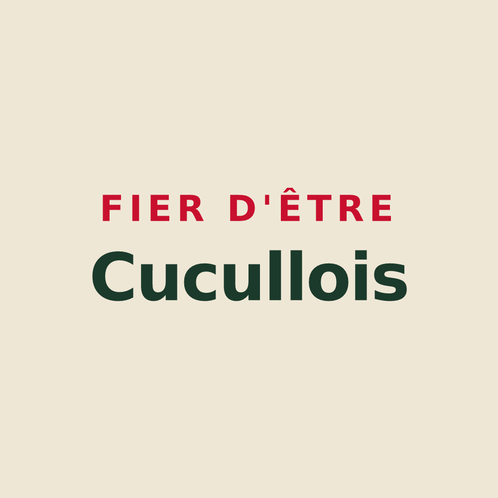 Tote bag « Fier d'être Cucullois » — design pour Saint-Jean-de-Cuculles