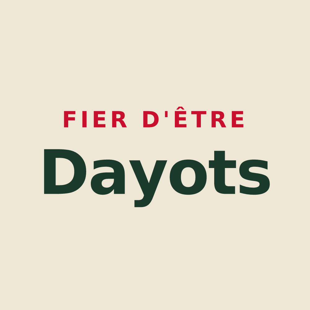 Tote bag « Fier d'être Dayots » — design pour Saint-Jean-de-Daye