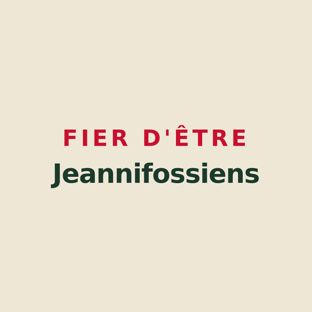 Tote bag « Fier d'être Jeannifossiens » — design pour Saint-Jean-de-Fos