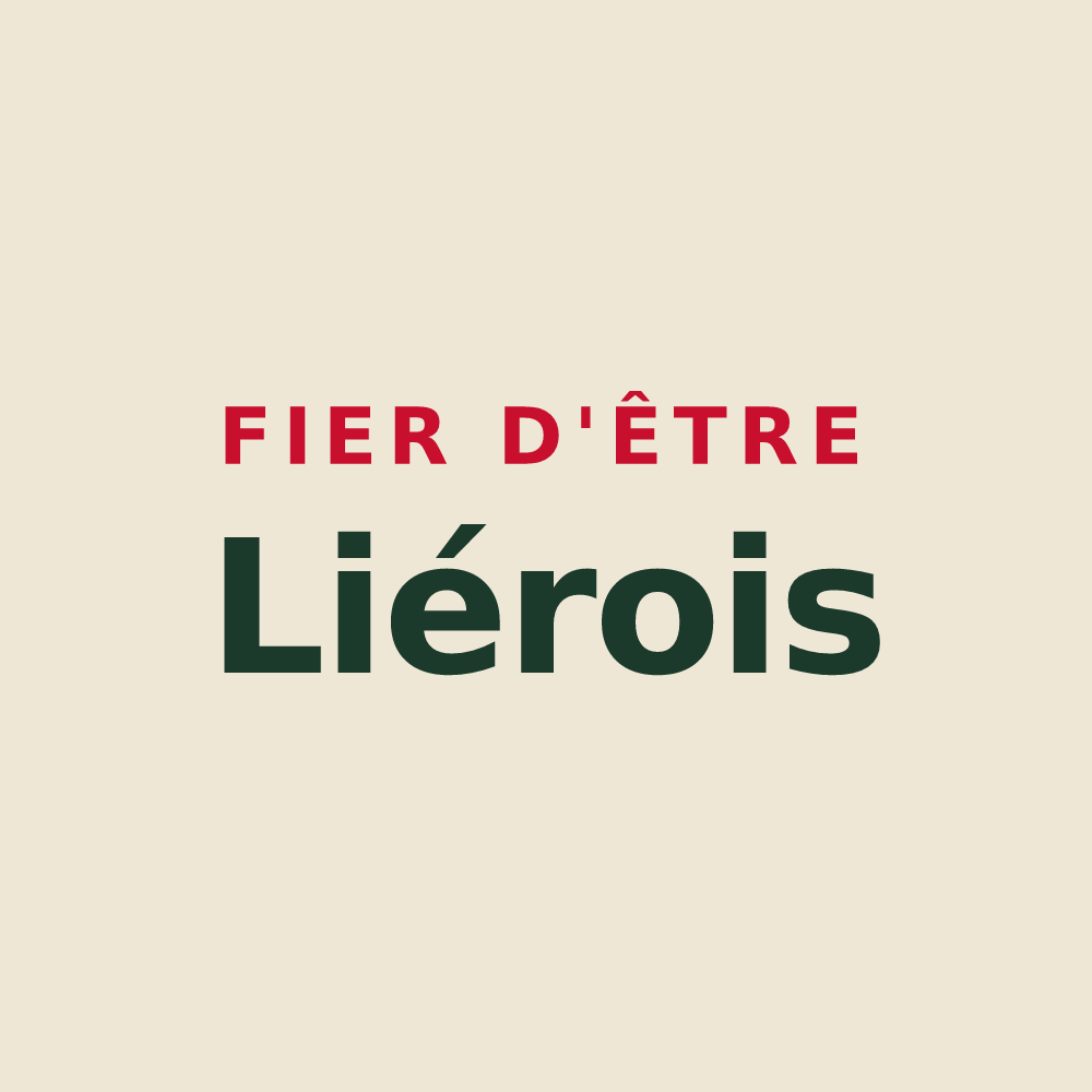 Tote bag « Fier d'être Liérois » — design pour Saint-Jean-de-Lier