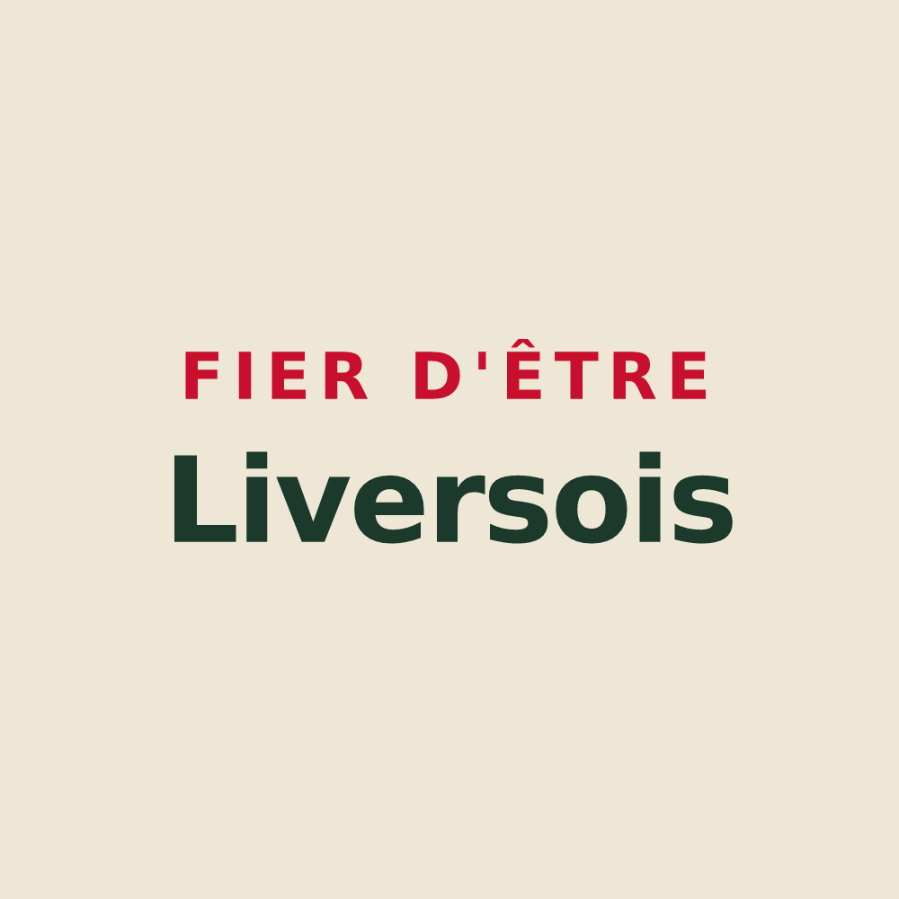 Tote bag « Fier d'être Liversois » — design pour Saint-Jean-de-Liversay