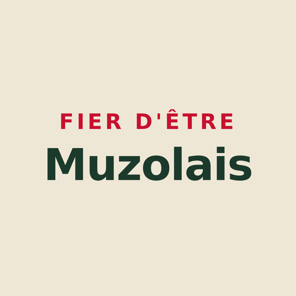 Tote bag « Fier d'être Muzolais » — design pour Saint-Jean-de-Muzols