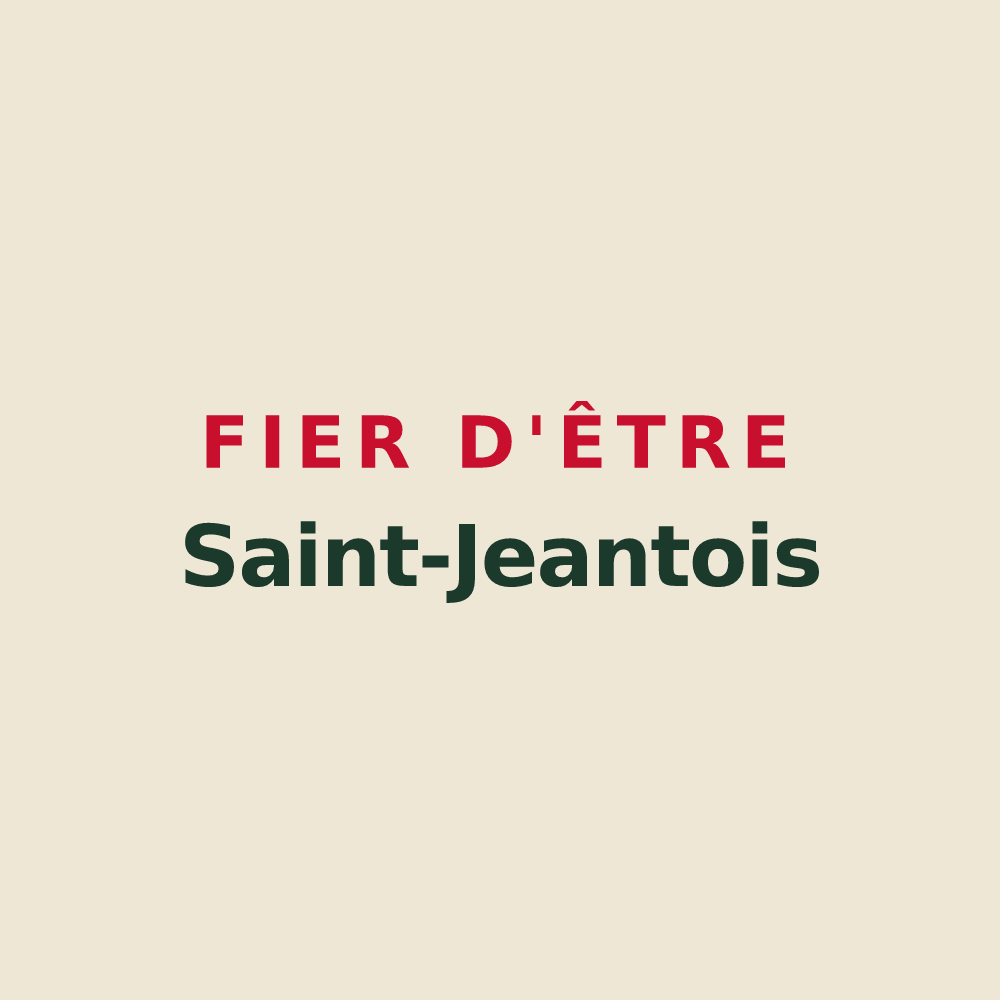 Tote bag « Fier d'être Saint-Jeantois » — design pour Saint-Jean-du-Castillonnais
