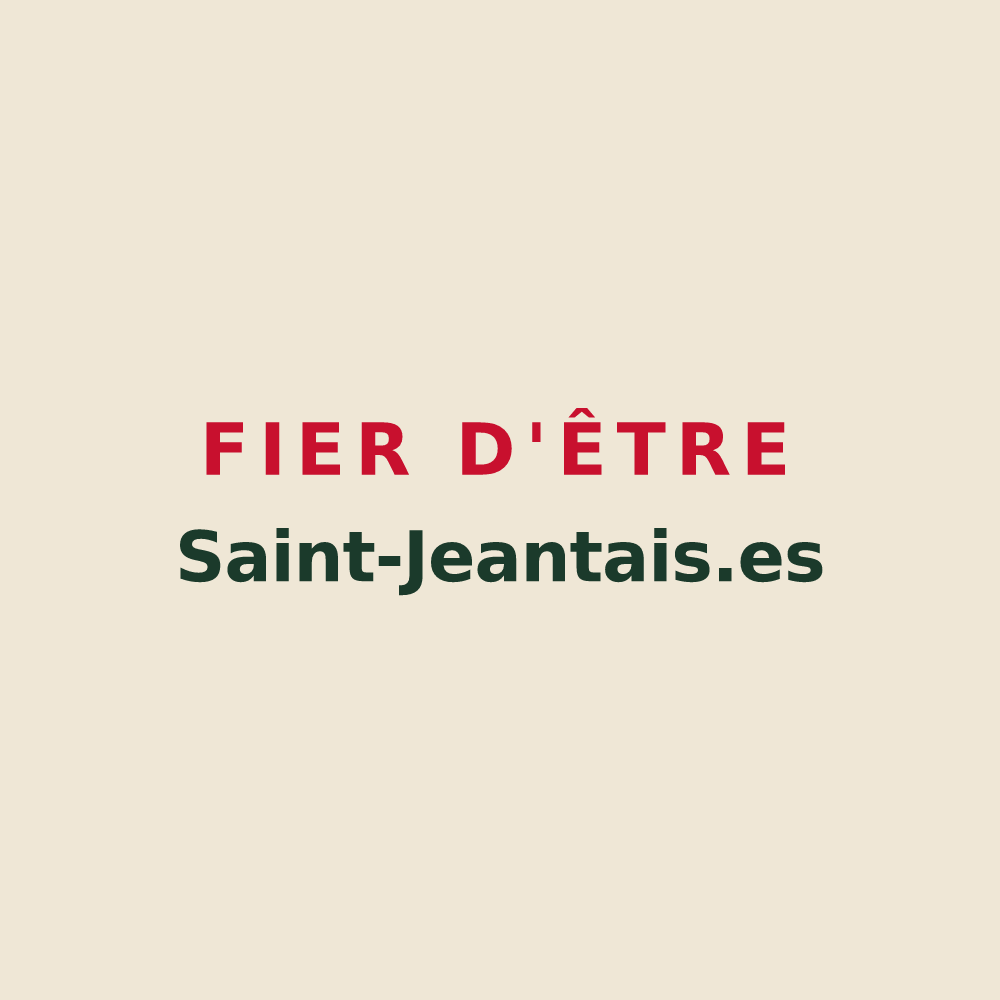 Tote bag « Fier d'être Saint-Jeantais.es » — design pour Saint-Jean-et-Saint-Paul
