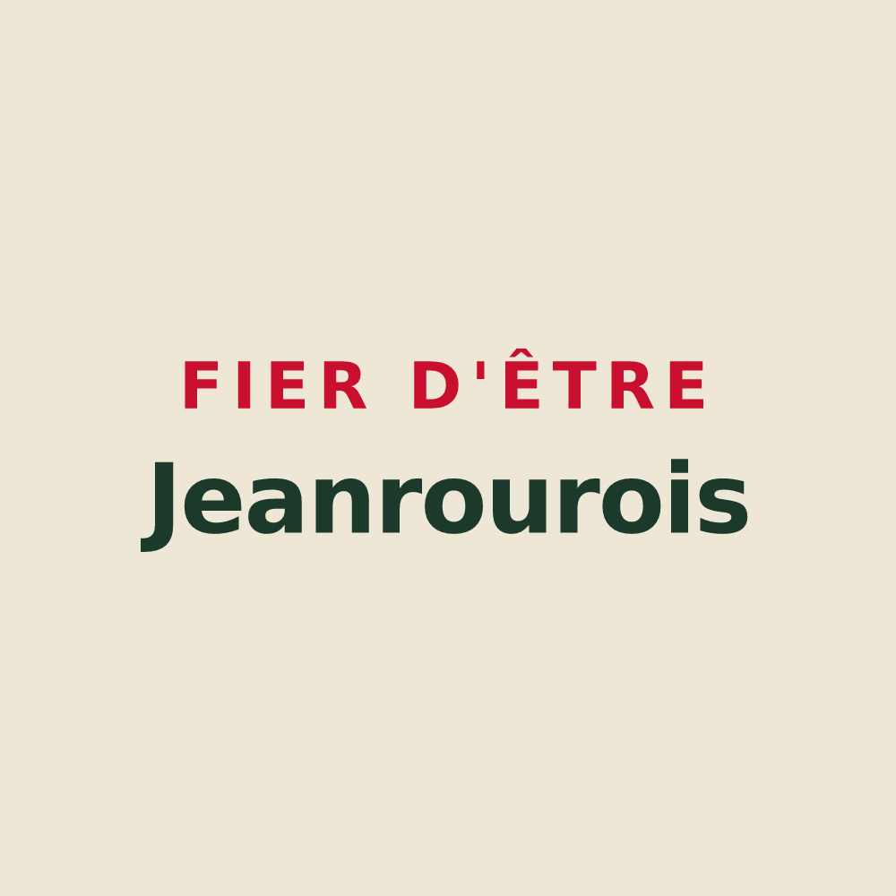 Tote bag « Fier d'être Jeanrourois » — design pour Saint-Jean-Roure