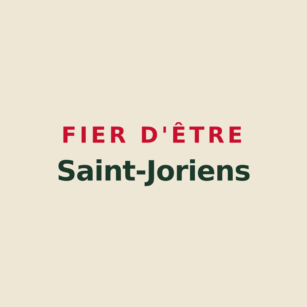 Tote bag « Fier d'être Saint-Joriens » — design pour Saint-Jorioz