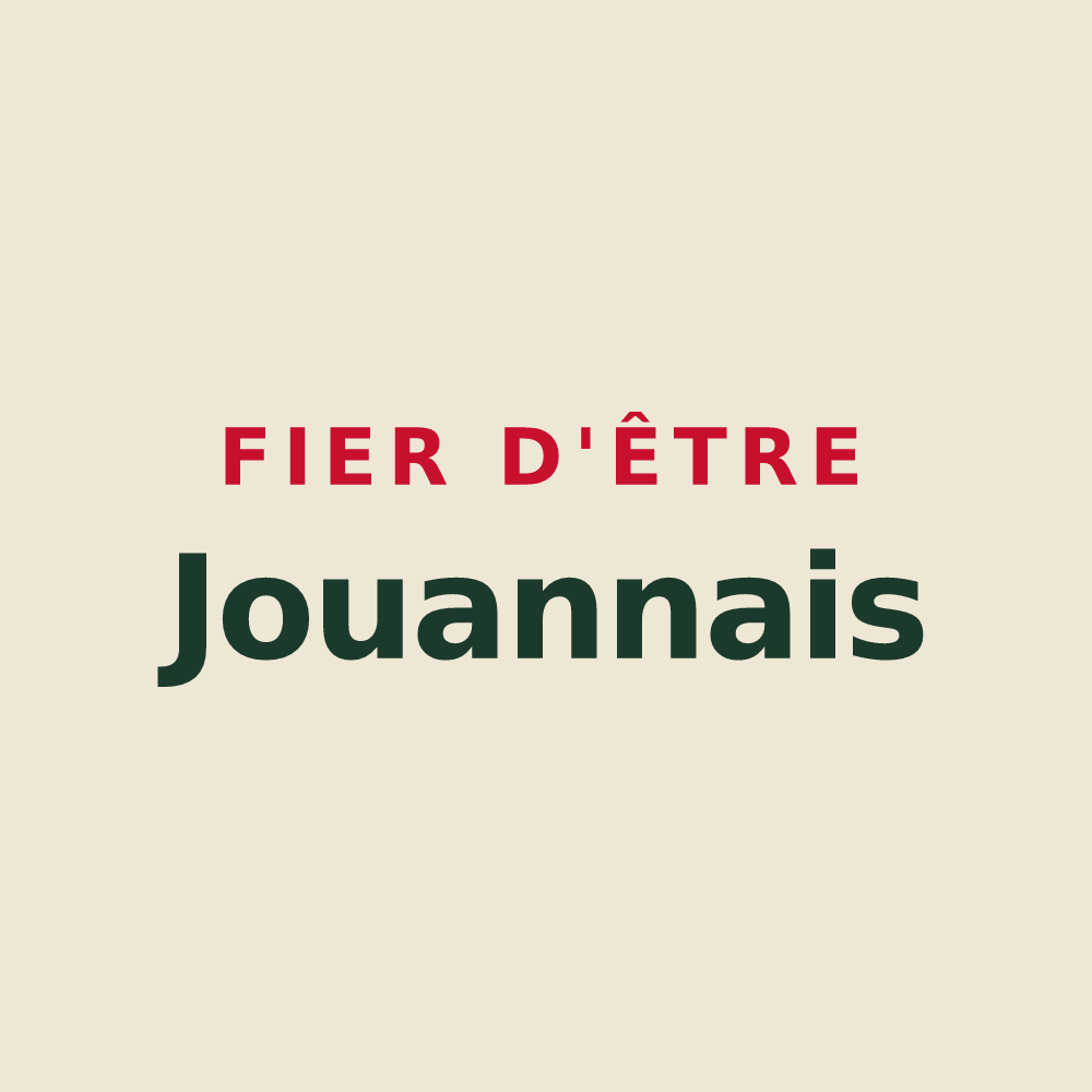 Tote bag « Fier d'être Jouannais » — design pour Saint-Jouan-des-Guérets