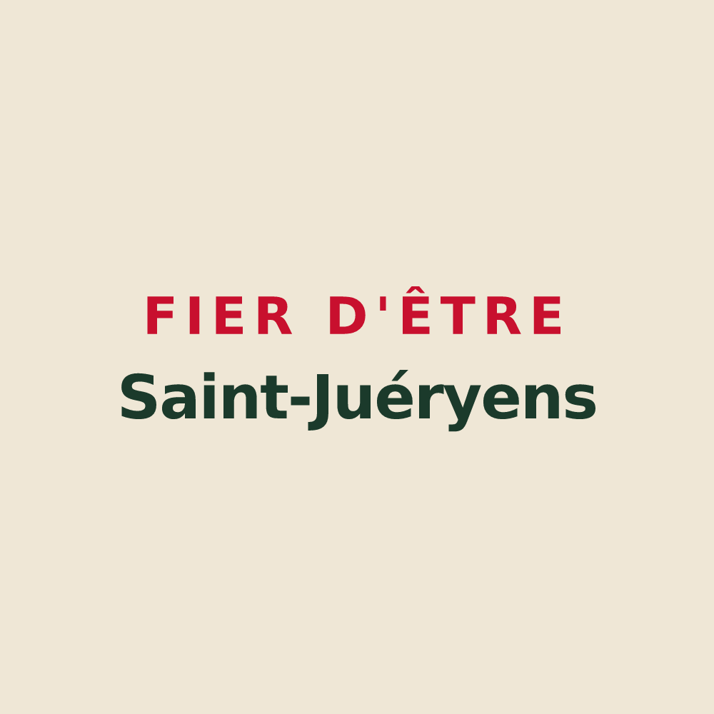 Tote bag « Fier d'être Saint-Juéryens » — design pour Saint-Juéry