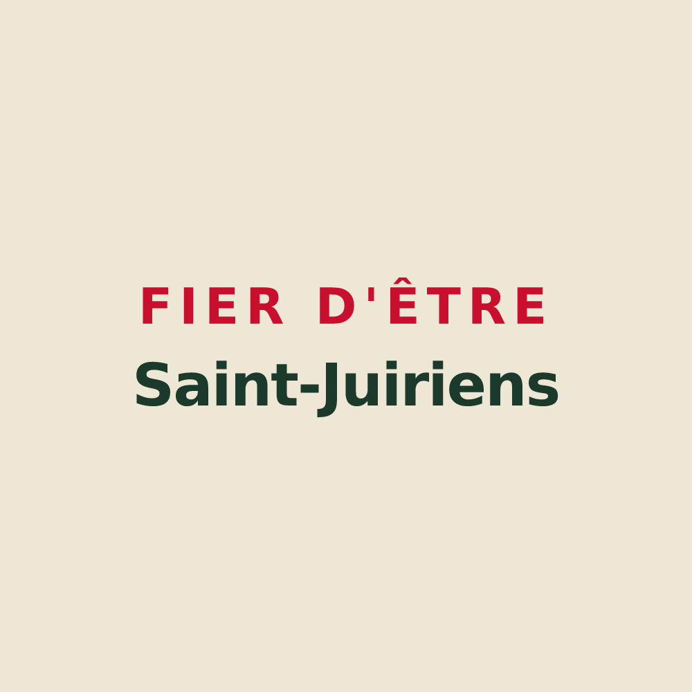 Tote bag « Fier d'être Saint-Juiriens » — design pour Saint-Juire-Champgillon