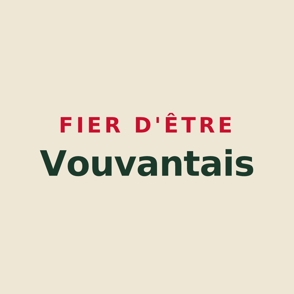 Tote bag « Fier d'être Vouvantais » — design pour Saint-Julien-de-Vouvantes