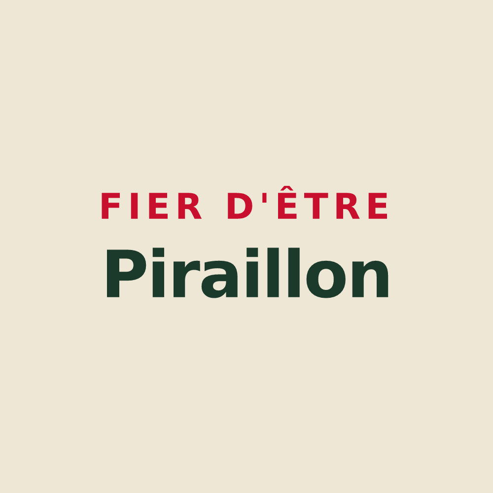 Tote bag « Fier d'être Piraillon » — design pour Saint-Julien-Molin-Molette